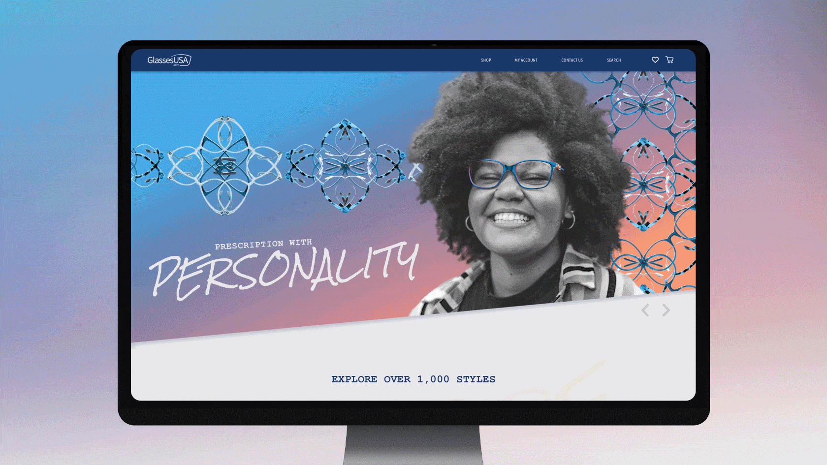 GlassesUSA Website Redesign